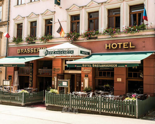 Ringhotel Dreiländereck in Zittau Aussenansicht des Hotels