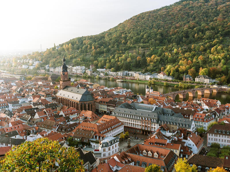 Heidelberg von oben