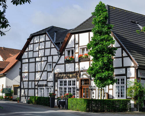 Aussenansicht des Ringhotel Alt Vellern in Beckum