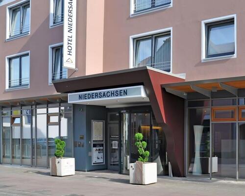Eingangsbereich des 4-Sterne Ringhotel Niedersachsen in Höxter